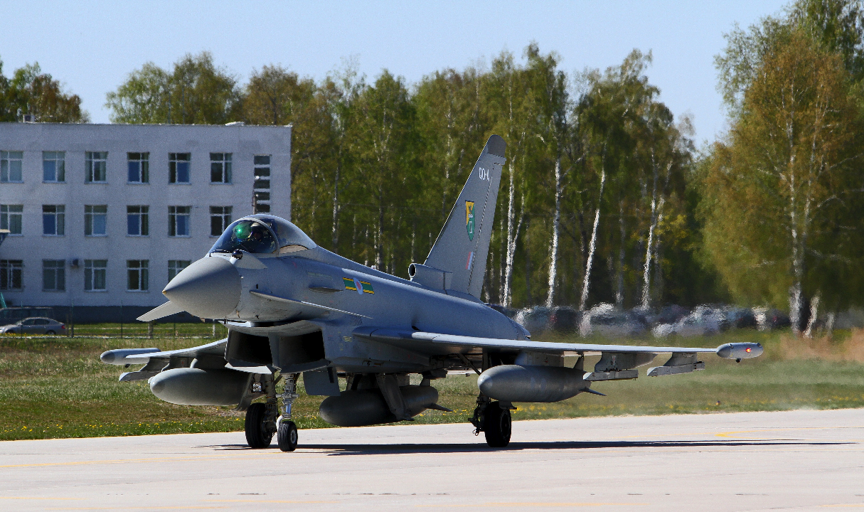 Eurofighter Typhoons of the British Royal Air Force