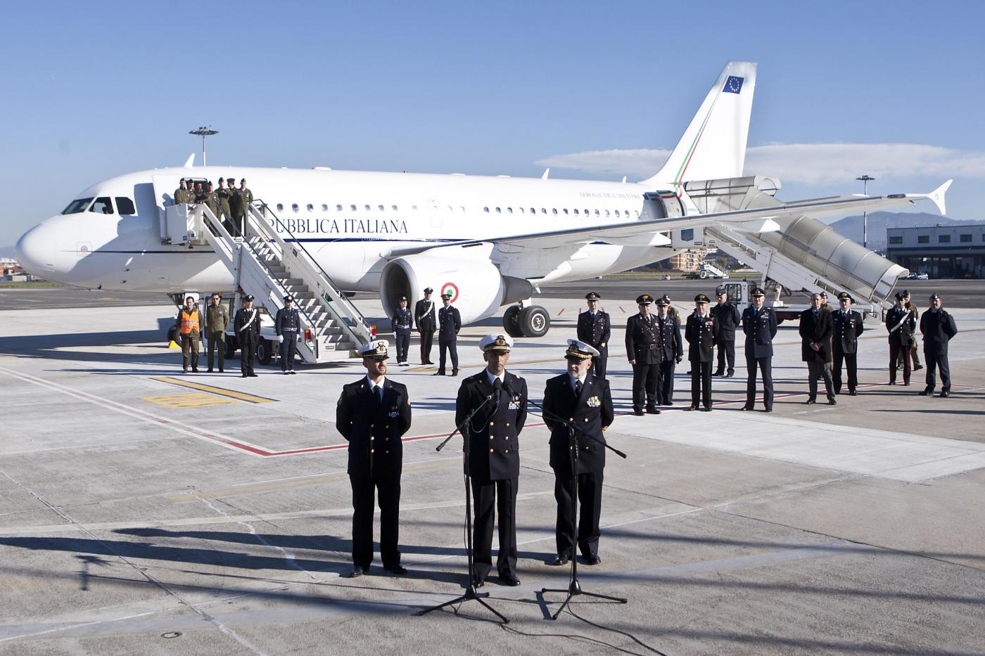 Rientro in Italia dei marò Salvatore Girone e Massimiliano Latorre