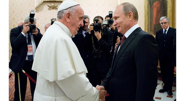 Papa-Putin, Marcigliano: “Francesco, l’unico mediatore e con una strategia” – @intelligonews 10.6.2015