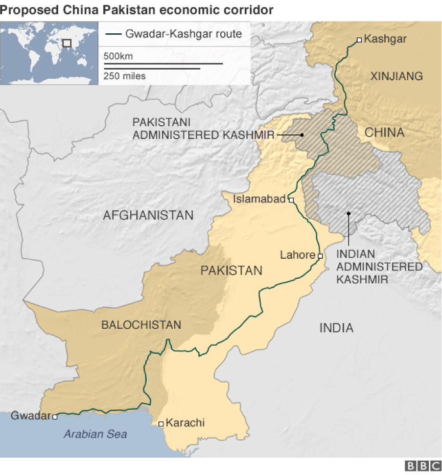 Truppe a protezione del corridoio economico Cina-Pakistan