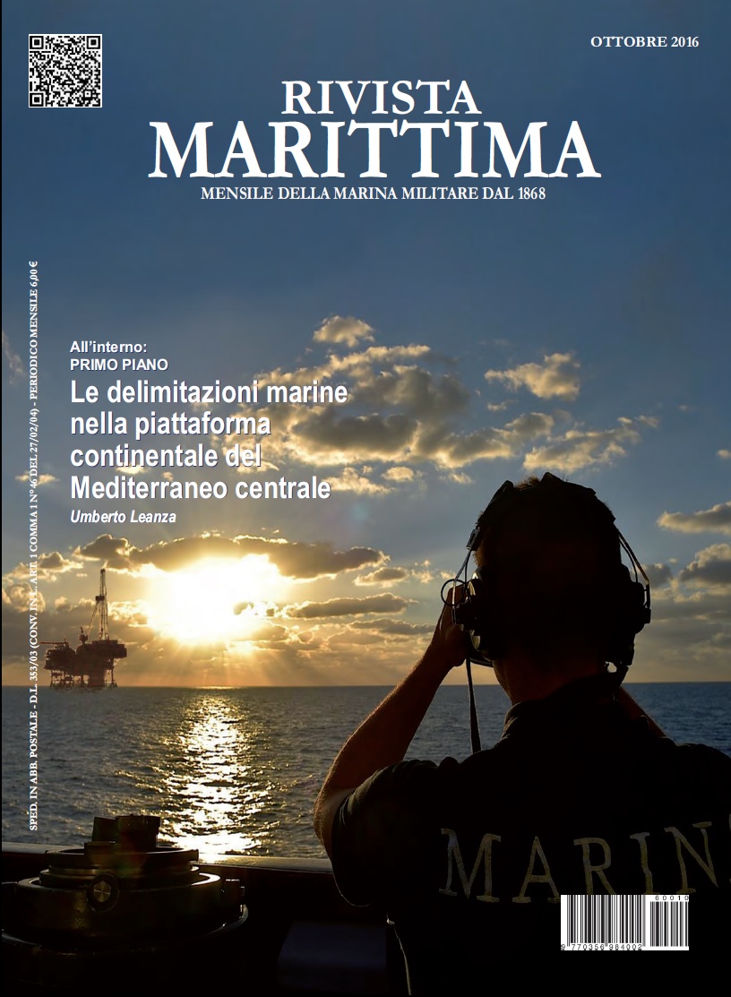 Le nuove reti eurasiatiche - rivista marittima ottobre 2016