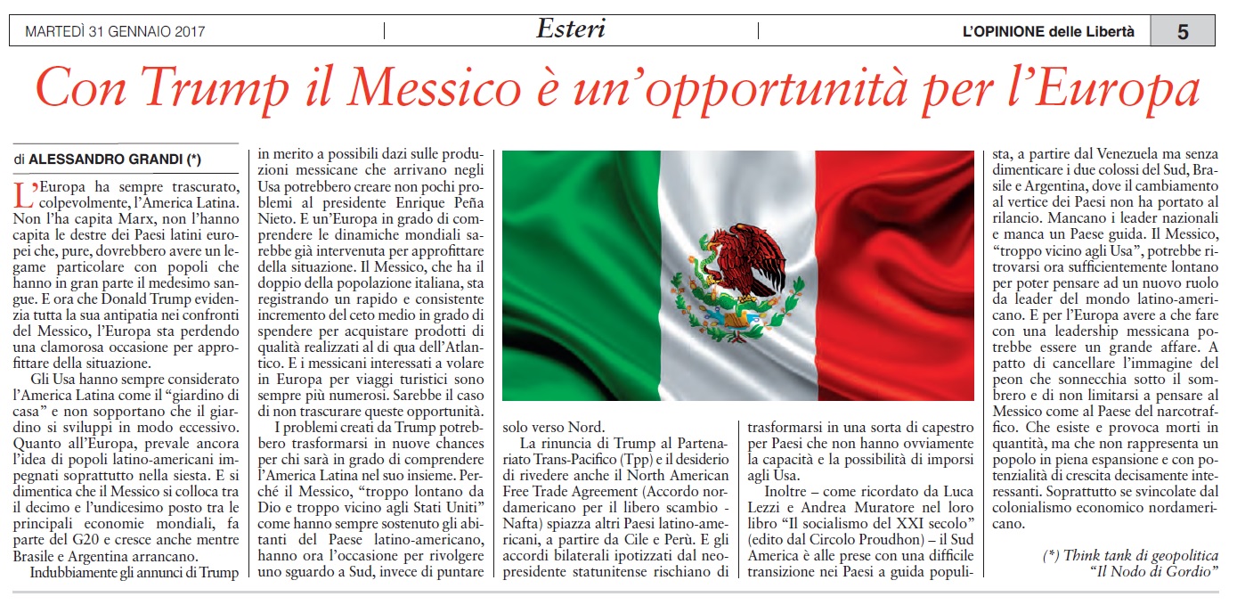 Trump e il Messico: opportunità per l'Ue