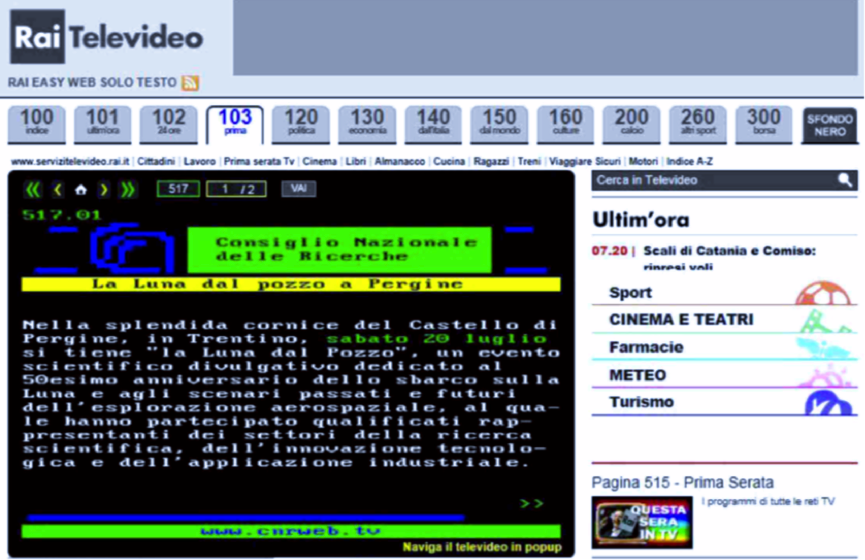 Trentino Alto Adige – La luna dal pozzo a Pergine – Televideo RAI 20.07.2019