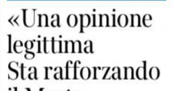 “Una opinione legittima sta rafforzando il Mart” – Il Corriere del Trentino 12.03.2020