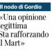 “Una opinione legittima sta rafforzando il Mart” – Il Corriere del Trentino 12.03.2020