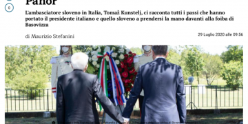 Come è nato l’incontro tra Mattarella e Pahor- Il Foglio 29-07-2020