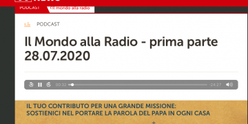 Il Mondo alla Radio – Vatican News 28.07.2020