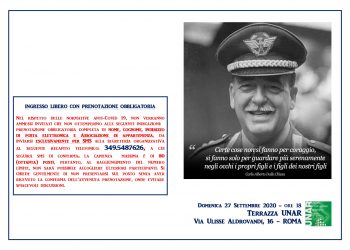 Conferenza “100 anni dalla nascita del Gen. CC. Carlo Alberto Dalla Chiesa” – 27.09.2020