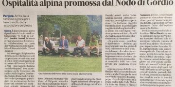 Ospitalità alpina promossa dal Nodo di Gordio – Trentino 03.01.2021
