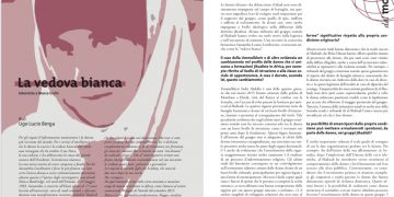 La vedova bianca – Intervista a Marco Cochi – Spazio Pubblico 1/2021
