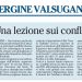 Una lezione sui conflitti internazionali – l’Adige 30.12.2021
