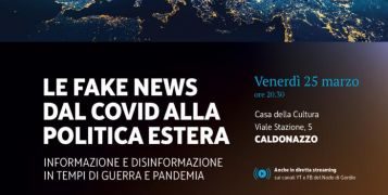 Le fake news dal Covid alla politica estera – CNR 22.03.2022