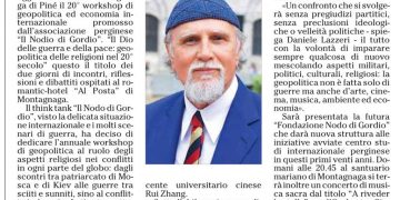 Il rapporto tra religioni e guerre – L’Adige 21.07.2023