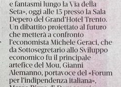 Via della seta, un dibattito sulle prospettive commerciali – Il T Quotidiano 15.09.2023