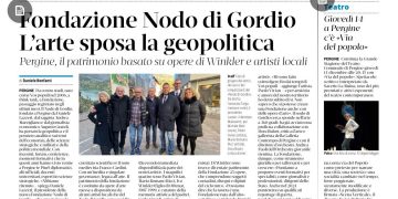 Fondazione Nodo di Gordio. L’arte sposa la geopolitica – Il T Quotidiano 08.12.2023