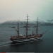 La nave scuola Amerigo Vespucci doppia per la prima volta  Capo Horn