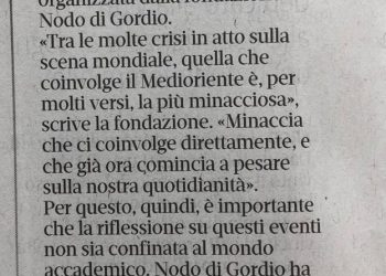 Domani a Vattaro si parla di guerra in Medioriente – Il T quotidiano 28.05.2024