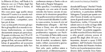La bilancia di Zeus – Linea diretta socio- Rivista trimestrale della Cassa Rurale Alta Valsugana – Ago 2024