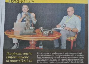 Perginext, anche l’informazione al nuovo Festival – Il T Quotidiano 08.09.2024
