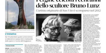 Pergine celebra i cent’anni dello scultore Bruno Lunz – Il T Quotidiano