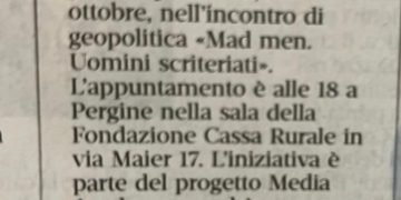 Pergine, dibattito su Putin, Trump e Kim Jong-un – Il T Quotidiano 26.09.2024