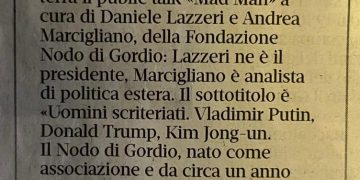 Gli “uomini scriteriati” della geopolitica al Nodo di Pergine – Il T Quotidiano 01.10.2024