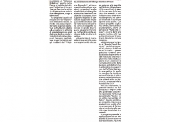 L’ospitalità del futuro – Corriere di Saluzzo 27.05.2025