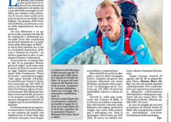 Riflessioni sulla montagna del futuro – l’Adige 19.08.2025