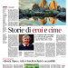 Storie di eroi e cime – Corriere del Trentino 13.08.2025