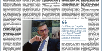 Intervista a Daniele Lazzeri: Il nuovo asse sunnita piace a Trump – La Verità 07.09.2026