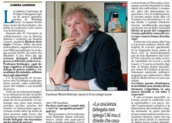 La coscienza delegata e l’AI – L’Adige 07.10.2026