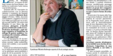 La coscienza delegata e l’AI – L’Adige 07.10.2026