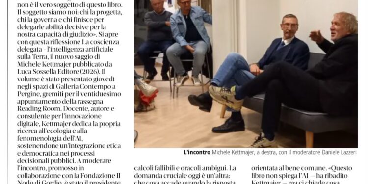 I rischi dell’Ia raccontanti in un libro – Il T Quotidiano 10.10.2026